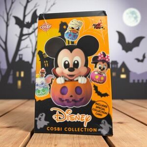 Random Mickey & Friends Halloween Cosbi Blind Box  Pumpkin Edition Mini Figure N